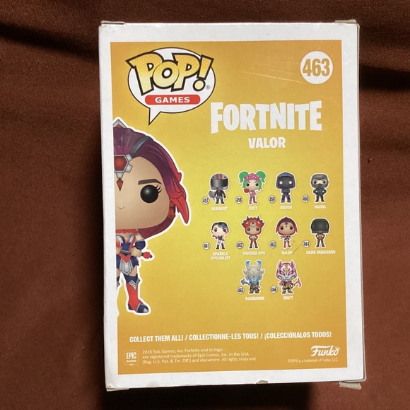 Funko Pop Games Fortnite 463 Valor Vinyl Figure NEW - Picture 5 of 7